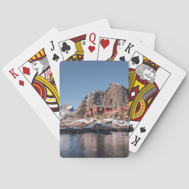 Jeu De Cartes Lofoten Hamnoy Fishing Village (dos)