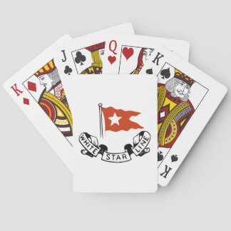 Jeu De Cartes Logo de la White Star Line