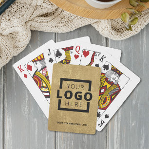 Jeu De Cartes Logo d'entreprise personnalisé promotion Marque Bl