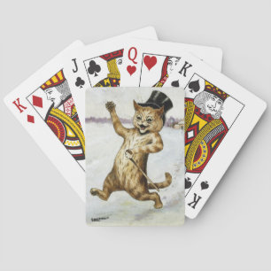 Jeu De Cartes Lois Wain Chat dans un chapeau