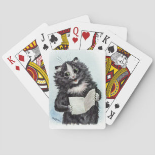 Jeu De Cartes Lois Wain Lucky Black Chat Chanter