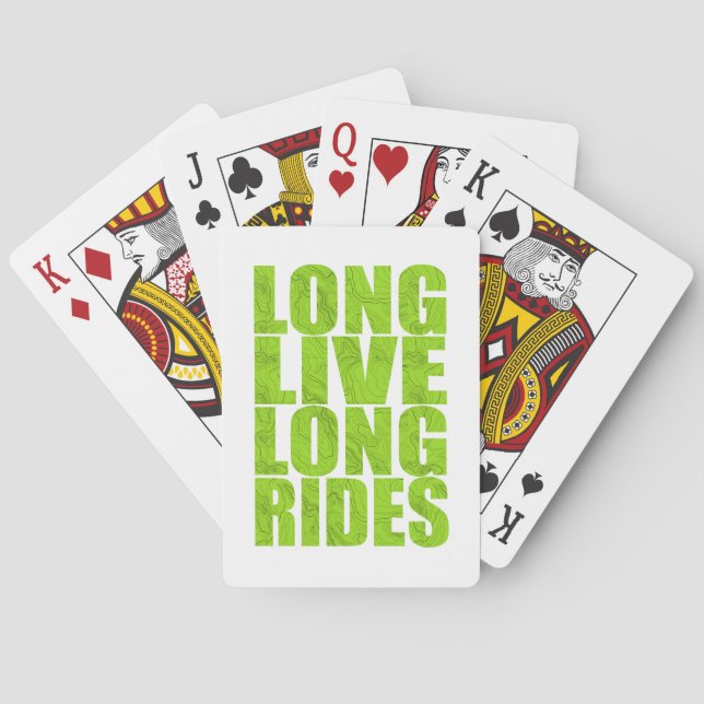 Jeu De Cartes Long Live Long Rides (Topo) (dos)