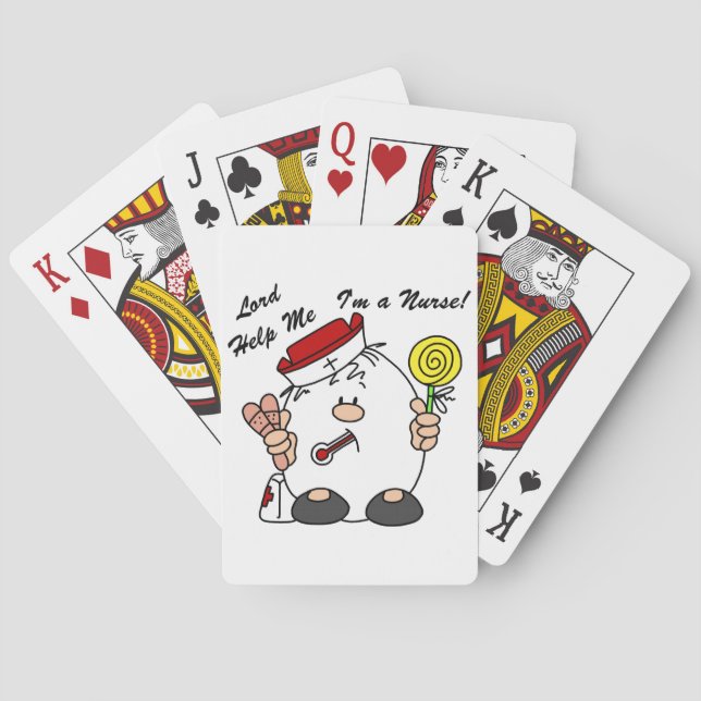 Jeu De Cartes Lord Aidez-moi Je suis infirmière (dos)