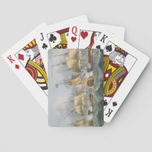 Jeu De Cartes Lord Howe dans la Reine Charlotte, briser l'Ene