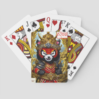 Jeu De Cartes L'ordre secret des cartes Angkor Red Panda