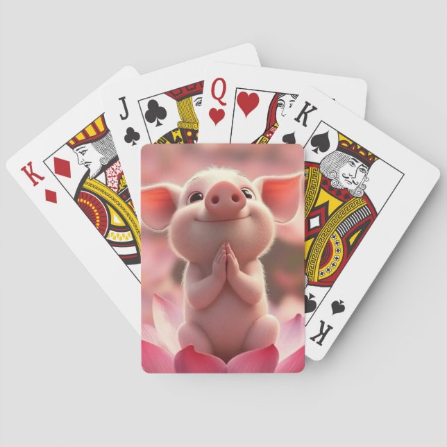Jeu De Cartes Lotus Piglet of Bliss (dos)