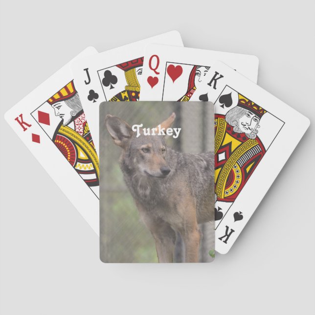 Jeu De Cartes Loup (dos)