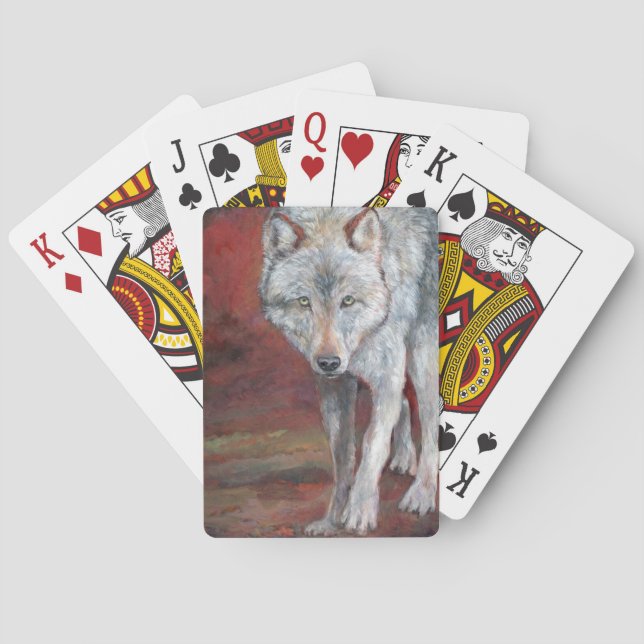 Jeu De Cartes Loup de égrappage (dos)