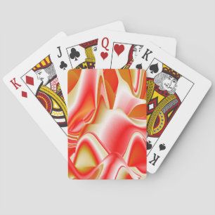 Jeu De Cartes Love and Gold Abstrait 3D Rainbowart
