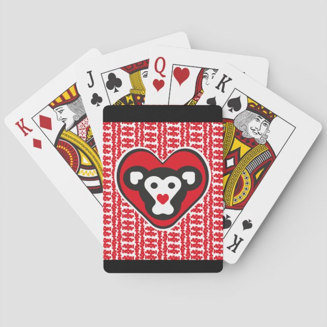 Jeu De Cartes LOVE MONKEY LOVE SPECIAL by Masanser (dos)