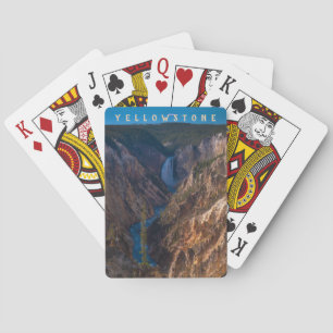 Jeu De Cartes Lower Falls Grand Canyon du Yellowstone