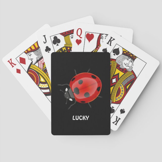 Jeu De Cartes Lucky Lady Bug (dos)