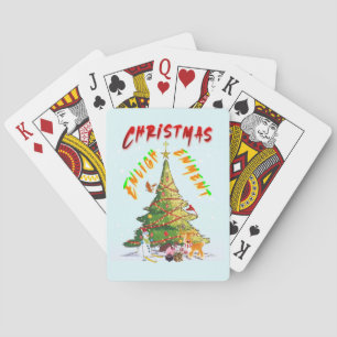 Jeu De Cartes Lumière de Noël