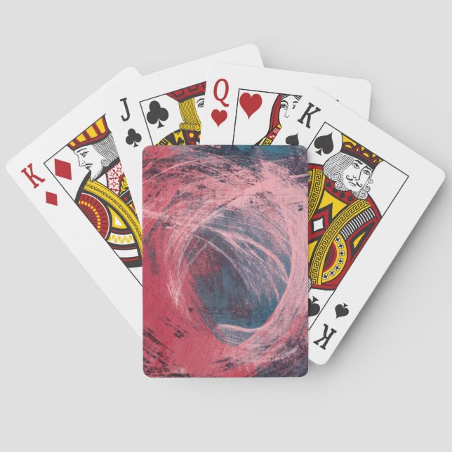 Jeu De Cartes Lumière rose I (dos)