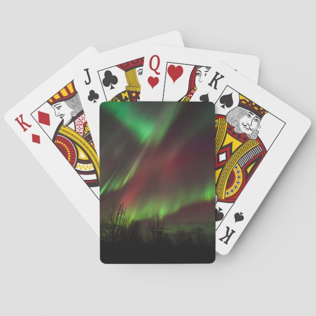 Jeu De Cartes Lumières du Nord | Scandinavie, Islande (dos)