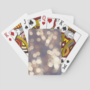Jeu De Cartes Lumières Soft Bokeh Jouer des cartes