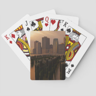 Jeu De Cartes Luminosité du coucher du soleil pendant les cieux 