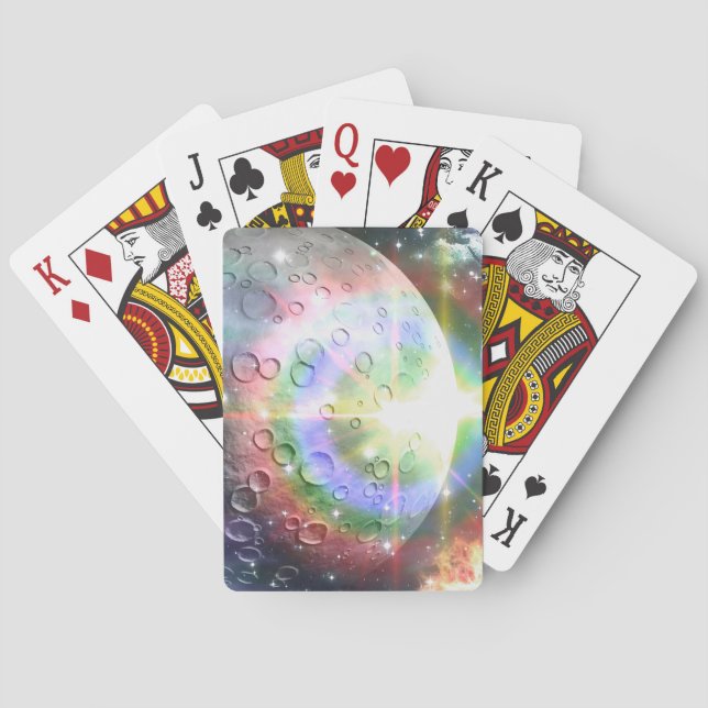 Jeu De Cartes lune arc (dos)