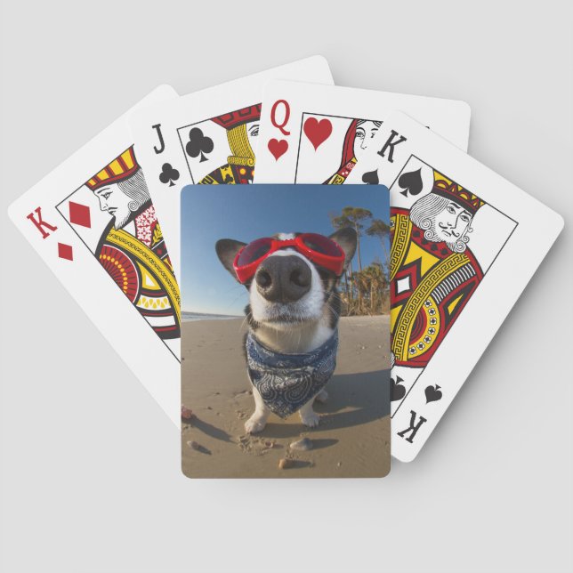 Jeu De Cartes Lunettes d'amour (dos)