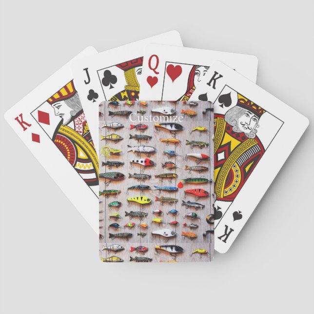 Jeu De Cartes Lures de pêche classique Thunder_Cove (dos)