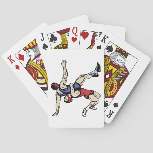 Jeu De Cartes Lutte (dos)