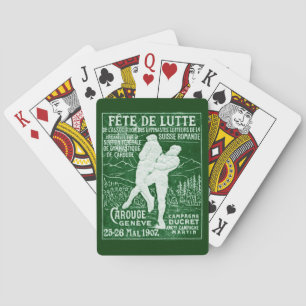 Jeu De Cartes Lutte suisse 1907