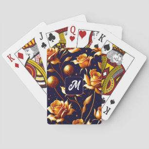 Jeu De Cartes Luxe Gold Boho Rose Collection moderne
