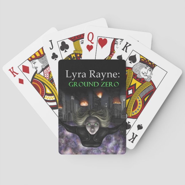 Jeu De Cartes Lyra Rayne : Zéro terrestre (dos)
