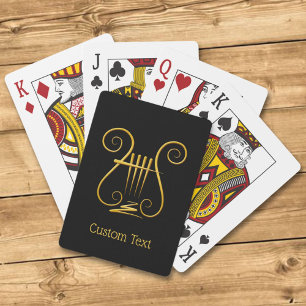 Jeu De Cartes Lyre d'or