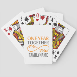 Jeu De Cartes M. et Mme 1st Anniversary