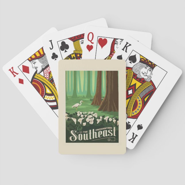 Jeu De Cartes Macy's Flower Show | Sud-Est (dos)