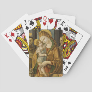 Jeu De Cartes madonna et enfant