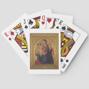 Jeu De Cartes Madonna et enfant avec les anges, c.1467 (huile
