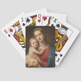 Jeu De Cartes Madonna et l'enfant