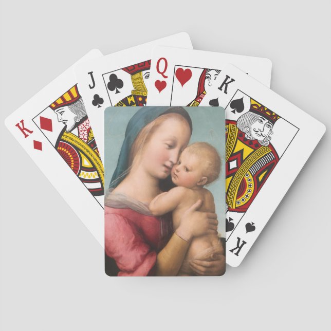 Jeu De Cartes Madonna et l'enfant (dos)