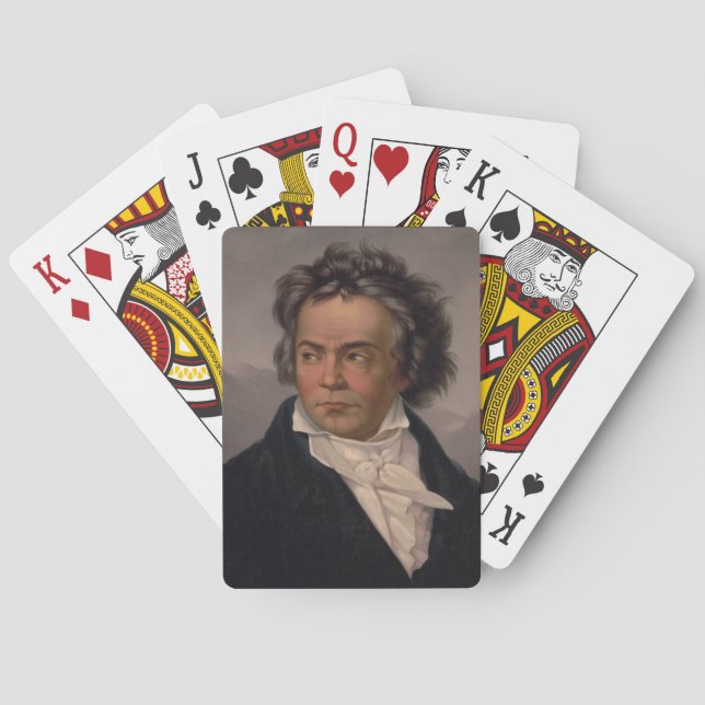 Jeu De Cartes Maestro Ludwig Beethoven Compositeur de musique sy (dos)