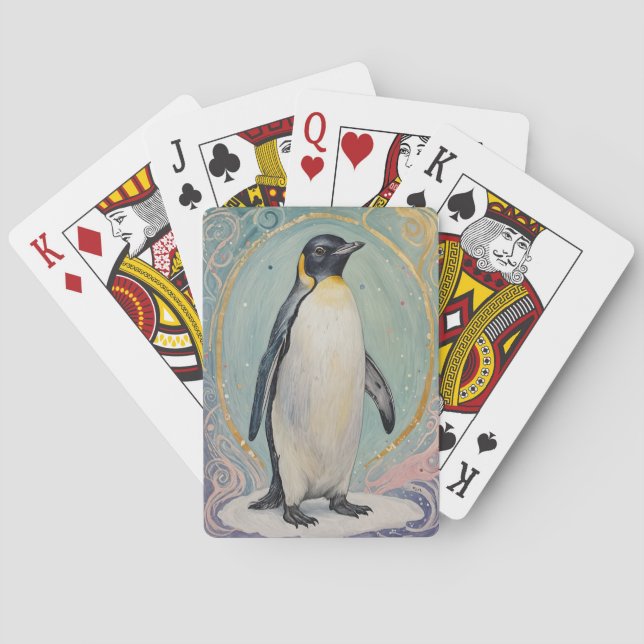 Jeu De Cartes Magique Pastel Penguin (dos)