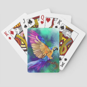 Jeu De Cartes Magnifique Perroquet couleur Jouer des cartes
