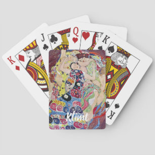 Jeu De Cartes Maiden (Vierge), Gustav Klimt, Art Nouveau Vintage