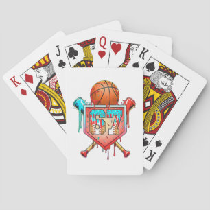 Jeu De Cartes Maillot de baseball basketball numéro 67 Drip Spor