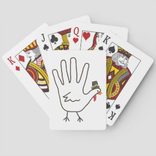 Jeu De Cartes main de dinde