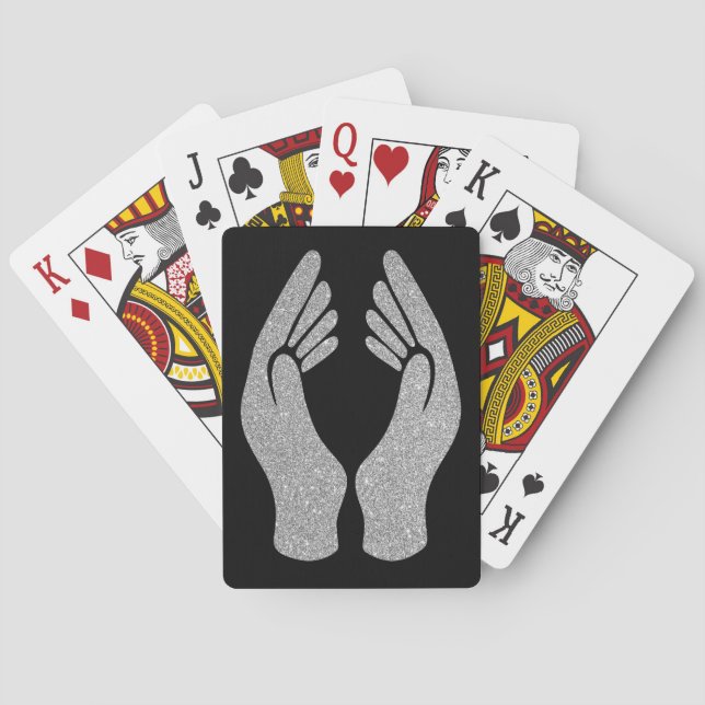 Jeu De Cartes Mains de diamant (dos)