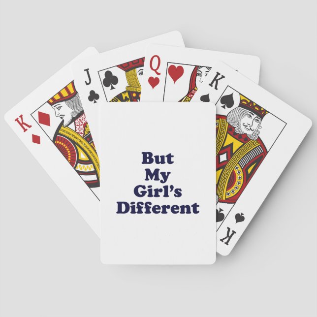 Jeu De Cartes Mais ma fille est différente (dos)