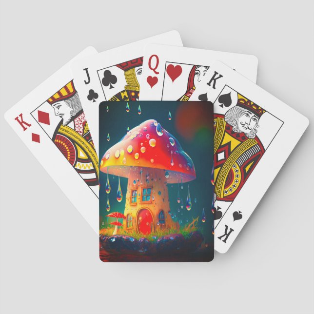 Jeu De Cartes Maison de champignons (dos)