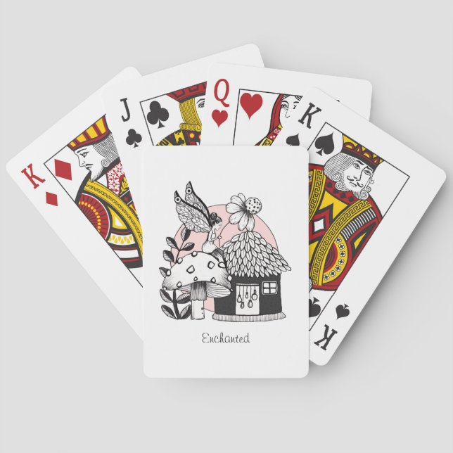 Jeu De Cartes Maison de Fairy et Fairy (dos)