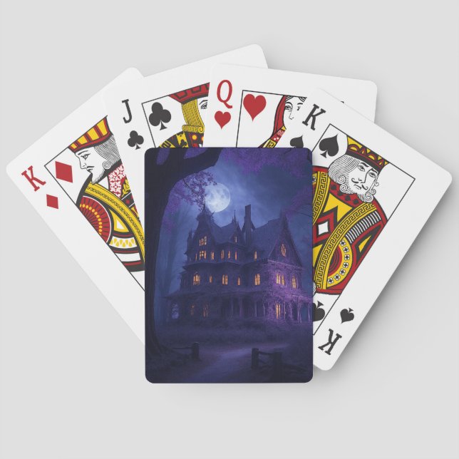 Jeu De Cartes Maison hantée sur la colline (dos)