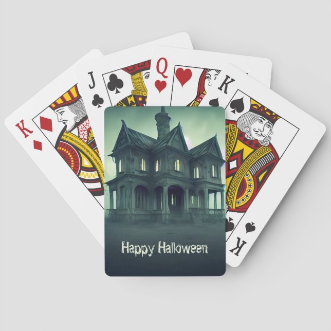 Jeu De Cartes Maison haunted (dos)