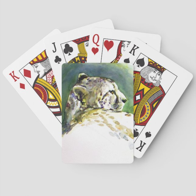 Jeu De Cartes Majestic Cheetah Jouer des cartes (dos)
