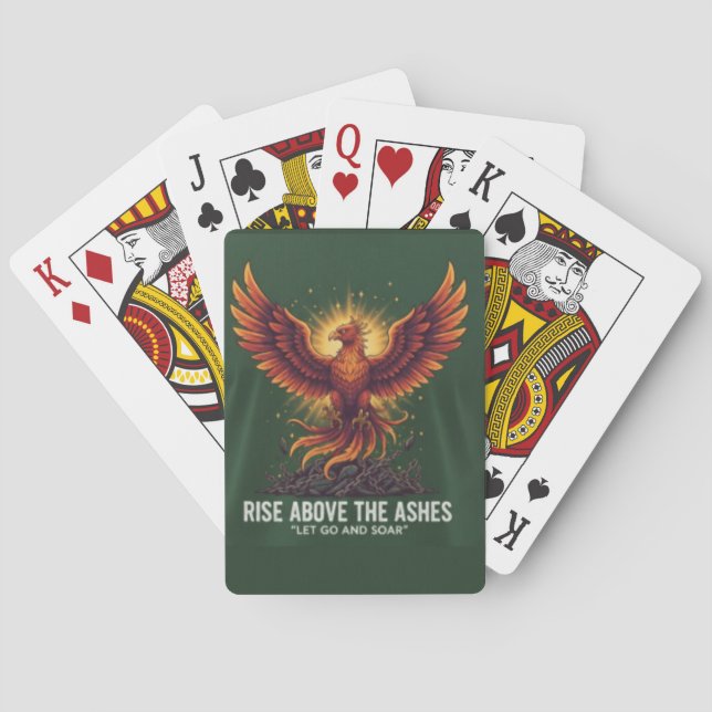 Jeu De Cartes Majestic Phoenix Rising: Motivational Resilience  (dos)
