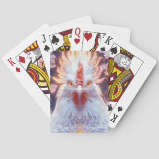 Jeu De Cartes Majestic Phoenix Rooster : Fleurs de feu